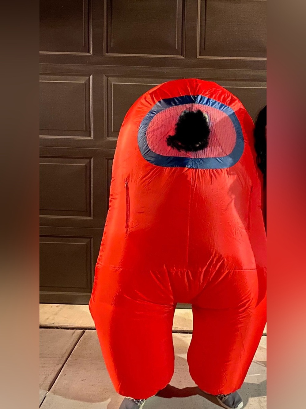 Among us blow up Halloween costume (red)